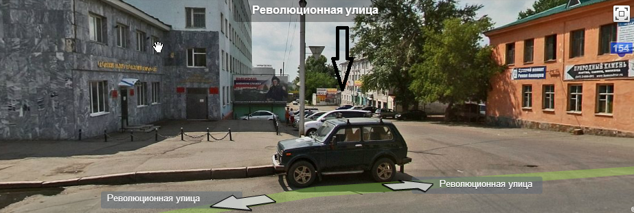 схема проезда революционная 154 дробь 1